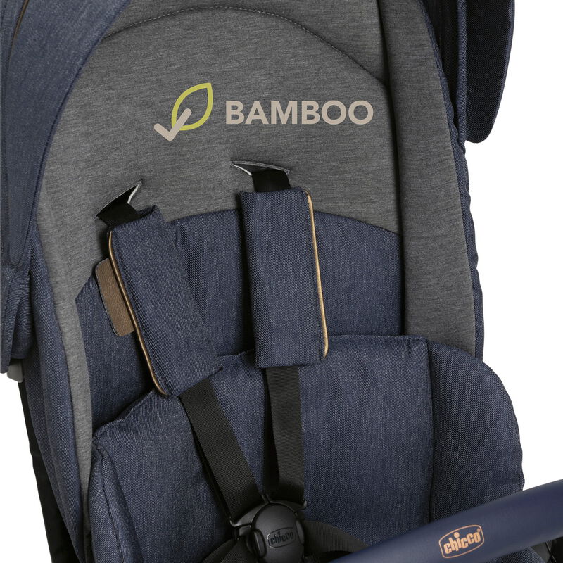 One4Ever Lounge Stroller Denim Shine image number 13